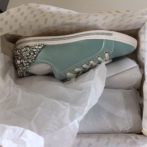 Shirley Crystal Embellished SneakerBADGLEY MISCHKA